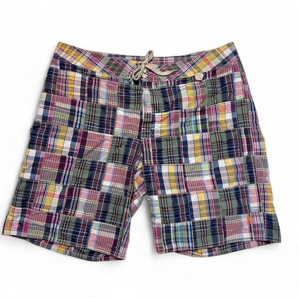 Polo Ralph Lauren Other - Polo Ralph Lauren Madras Multicolor Plaid Men’s Shorts